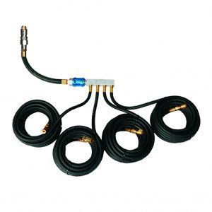 Four-Way Manifold - 4 Hoses (25 ft.)