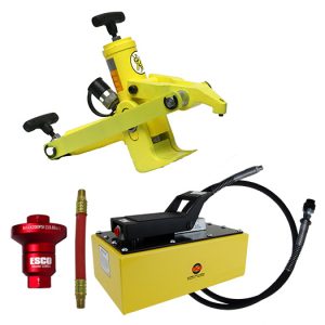 Yellow Jackit "Combi" Style Bead Breaker Kit - 5 Quart Hydraulic Pump