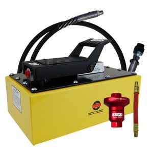 5 Quart Metal Reservoir Air Hydraulic Pump Kit