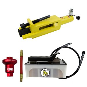Giant Tire/Earthmover Bead Breaker Kit [Yellow Jackit 5 Qt. Pump]