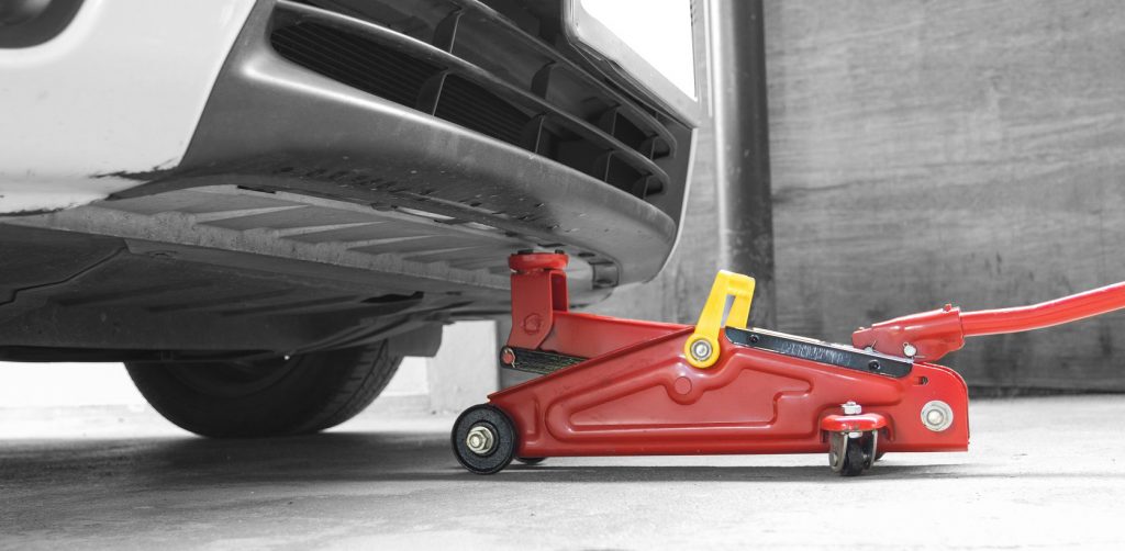 Floor Jack 2 Ton Hydraulic Trolley Car Van Garage Heavy Duty Quick Lifting Jack w/Carrying Case Tyre Repair Tools Adjustable Extendable 