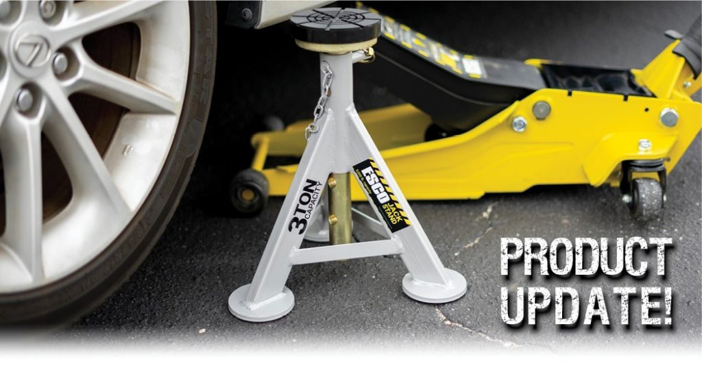 ESCO 10493 Heavy Duty 9 Ton High-Lift Foldable Tripod Jack Stand - Tire  Supply Network