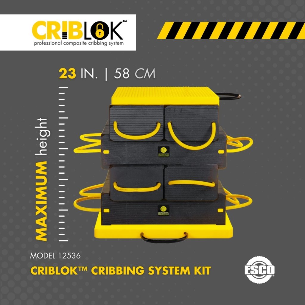Crib Block Set 10-PC CribLok™ Composite Cribbing System Kit | ESCO