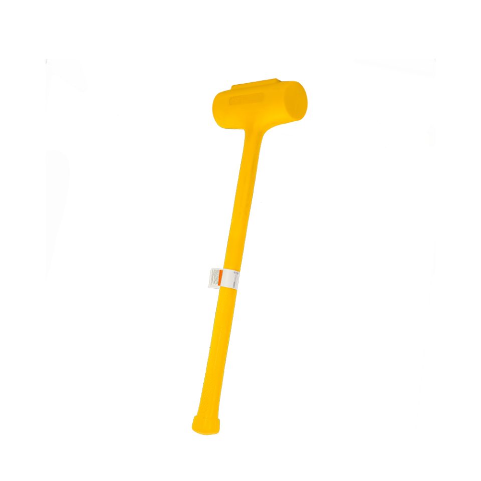 10.5 lbs. x 30 in. Polyurethane Dead Blow Hammer – 3-1/4” Diameter Face ...