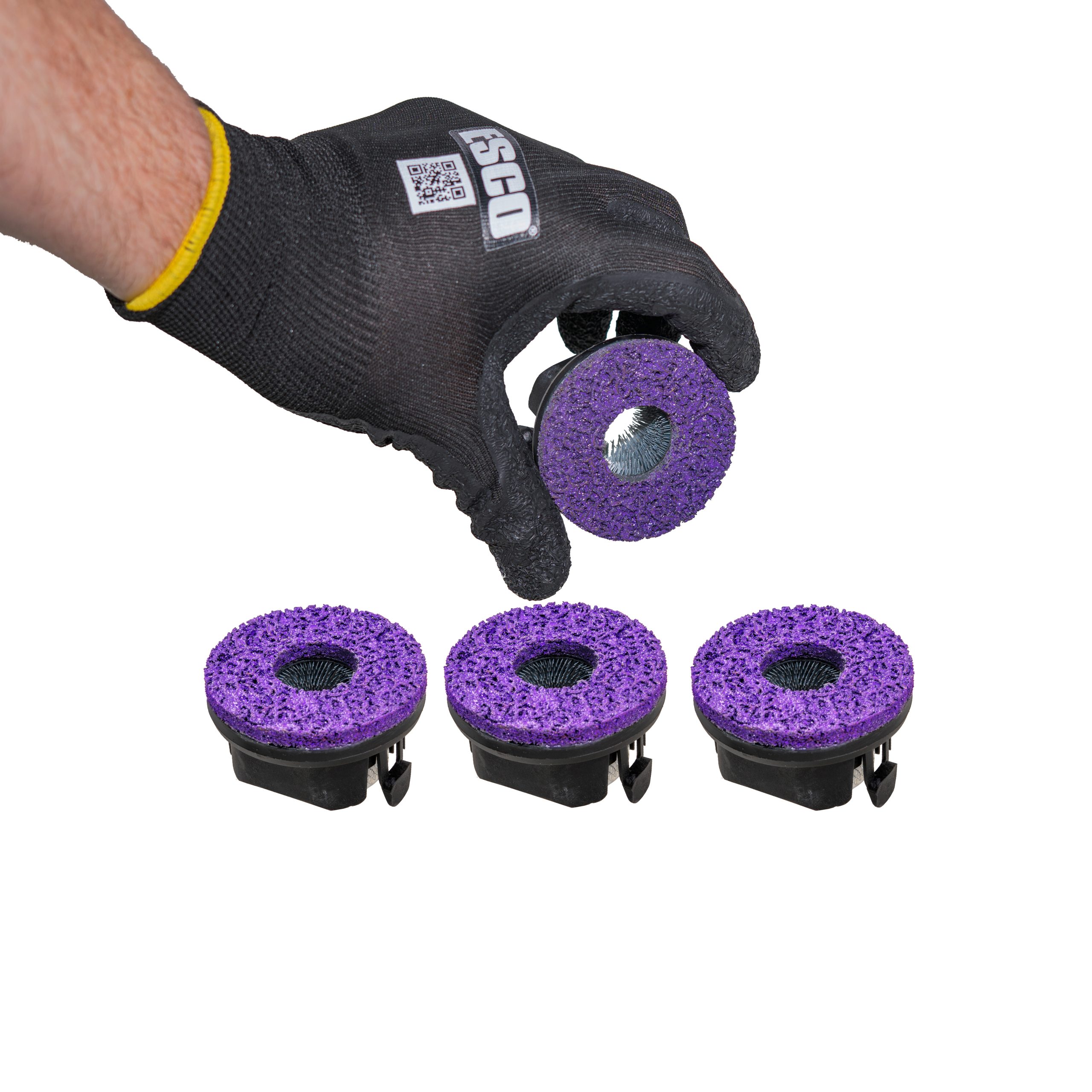 4-Pack – HD Commercial Stud & Hub All-in-One Cleaning System Cleaning Pad - Image 4