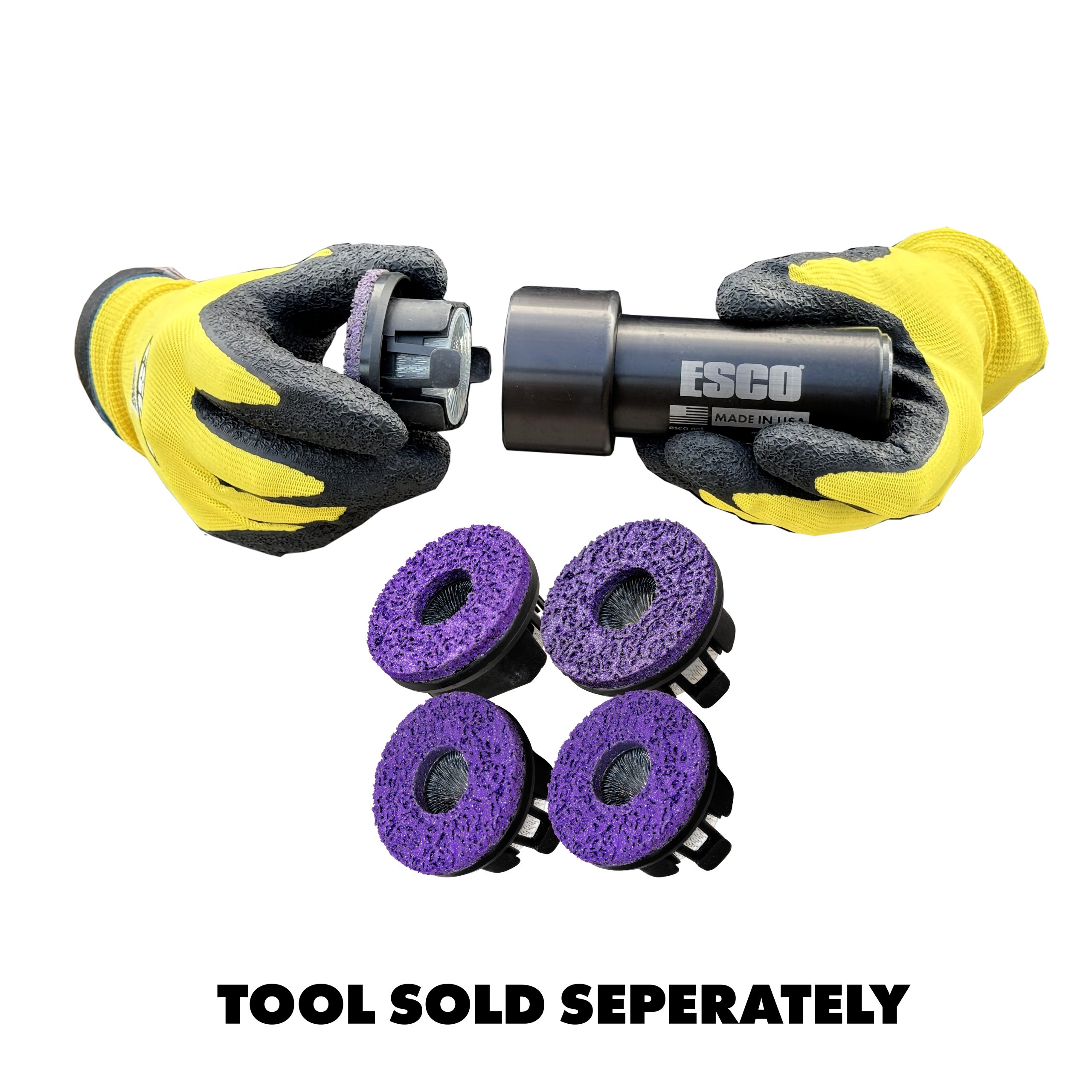 4-Pack – HD Commercial Stud & Hub All-in-One Cleaning System Cleaning Pad - Image 6