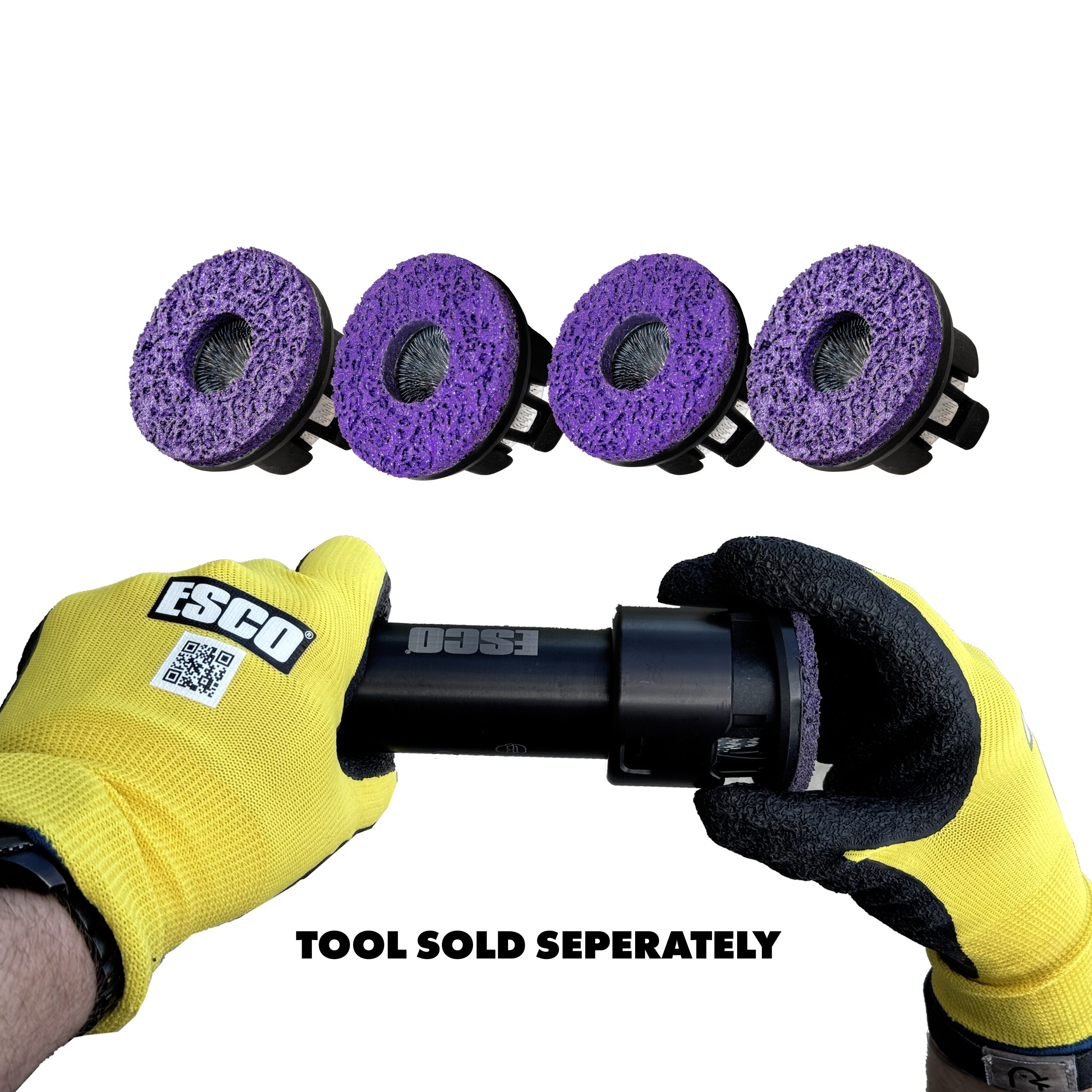 4-Pack – HD Commercial Stud & Hub All-in-One Cleaning System Cleaning Pad - Image 7