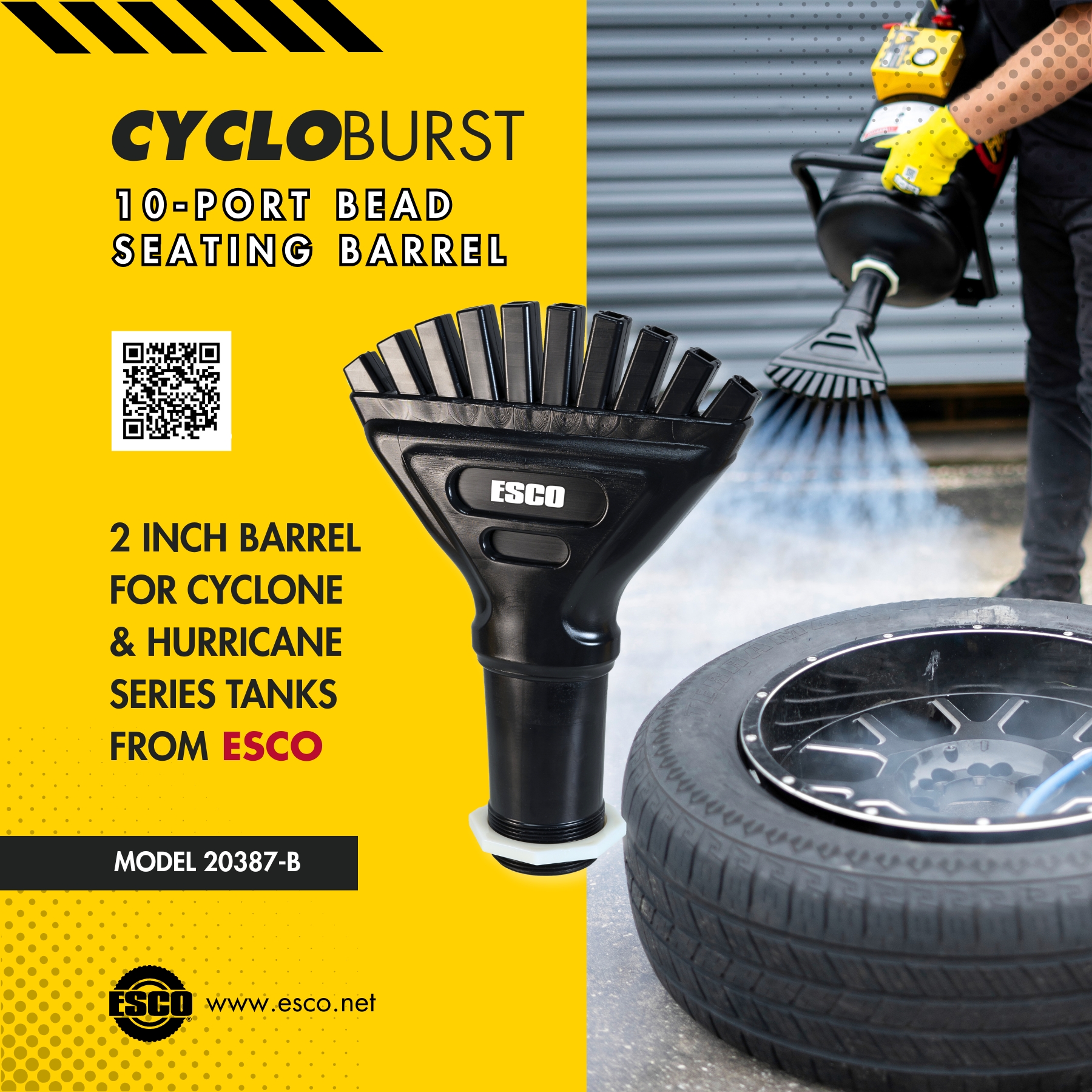 CycloBurst Barrel - 2-Inch Multi-Port Bead Seating Barrel - Image 5